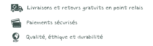 EIO - livraisons, retours, paiements, qualité, éthique, durabilité